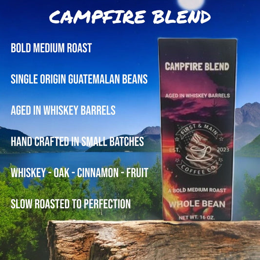 Campfire Blend - Medium Roast Coffee - First & Main Coffee Co.