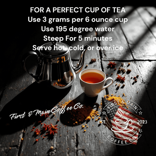 Peach Paradise - Loose Leaf Tea - First & Main Coffee Co.