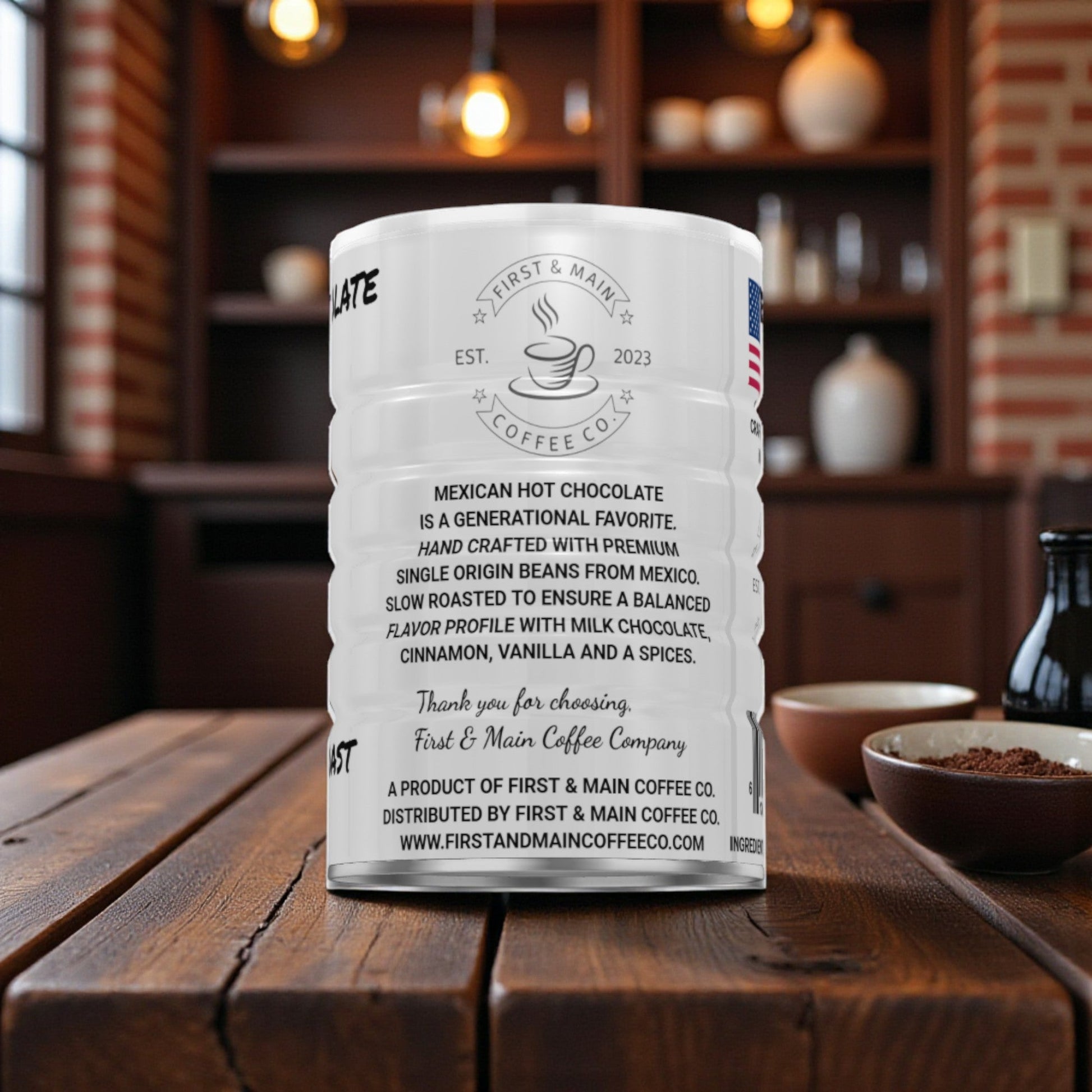 Mexican Chocolate - Medium Roast Coffee - First & Main Coffee Co.