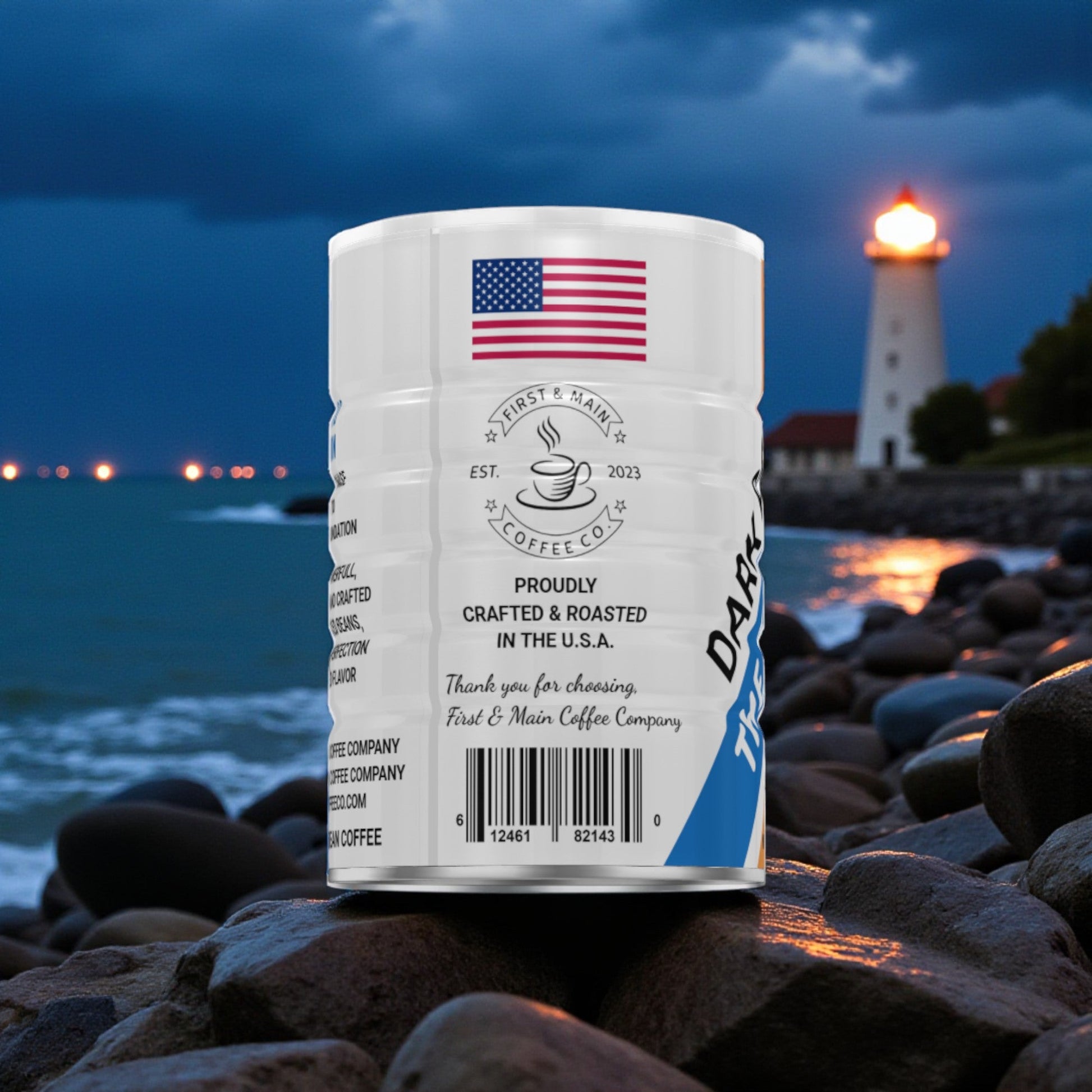 The First Line - Coast Guard Tribute - Dark Roast Coffee - First & Main Coffee Co.
