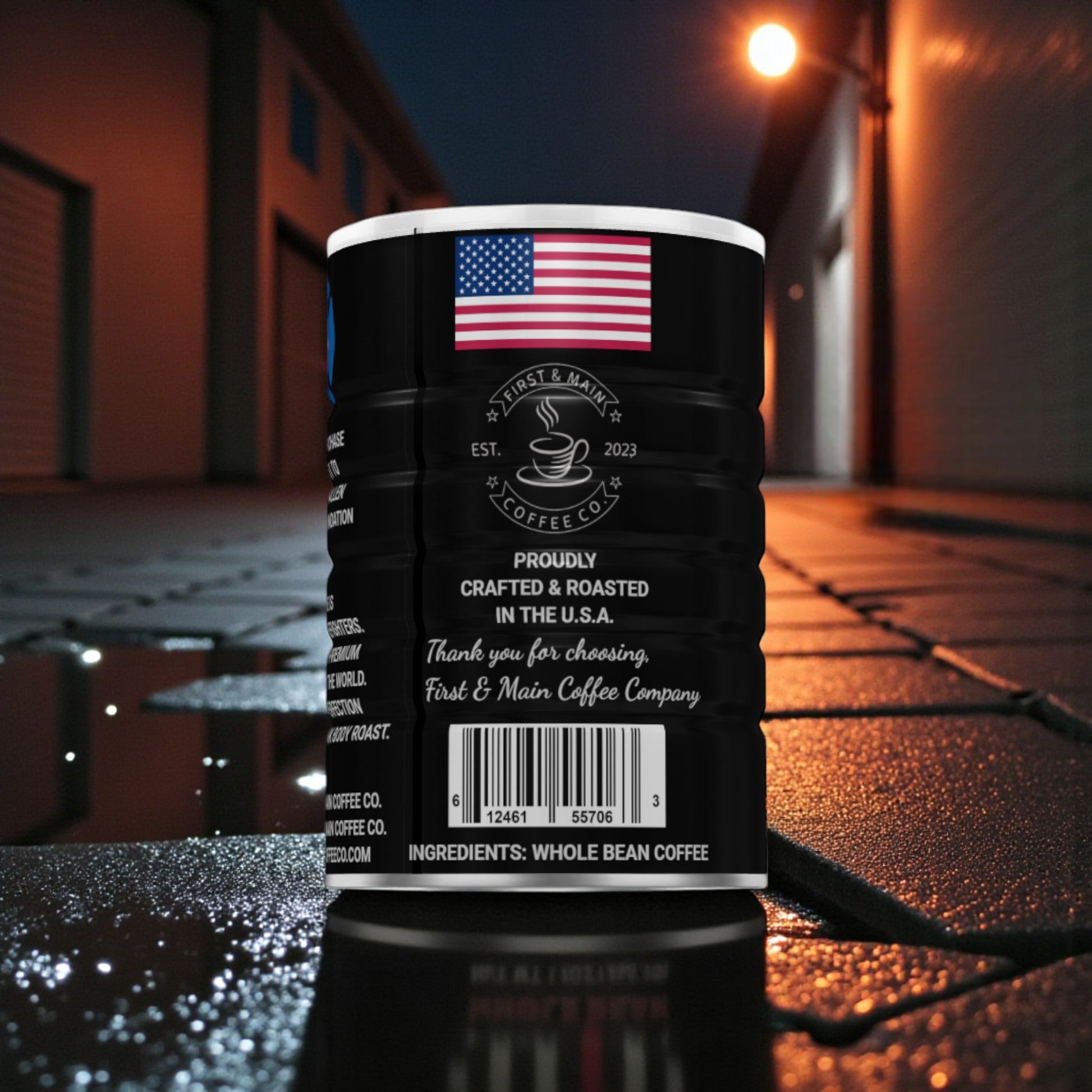Thin Red Line - Dark Roast Coffee - First & Main Coffee Co.