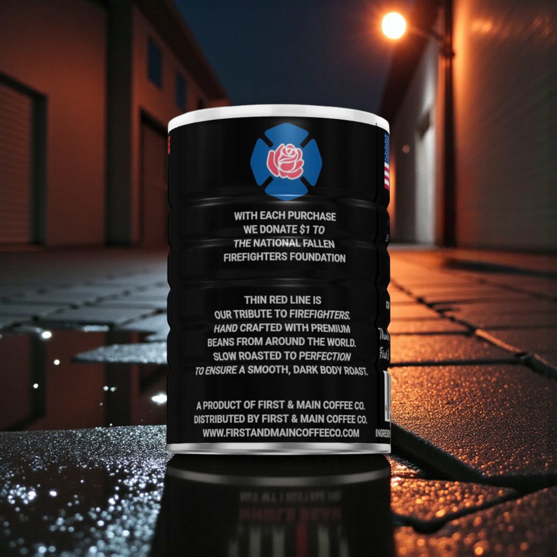 Thin Red Line - Dark Roast Coffee - First & Main Coffee Co.