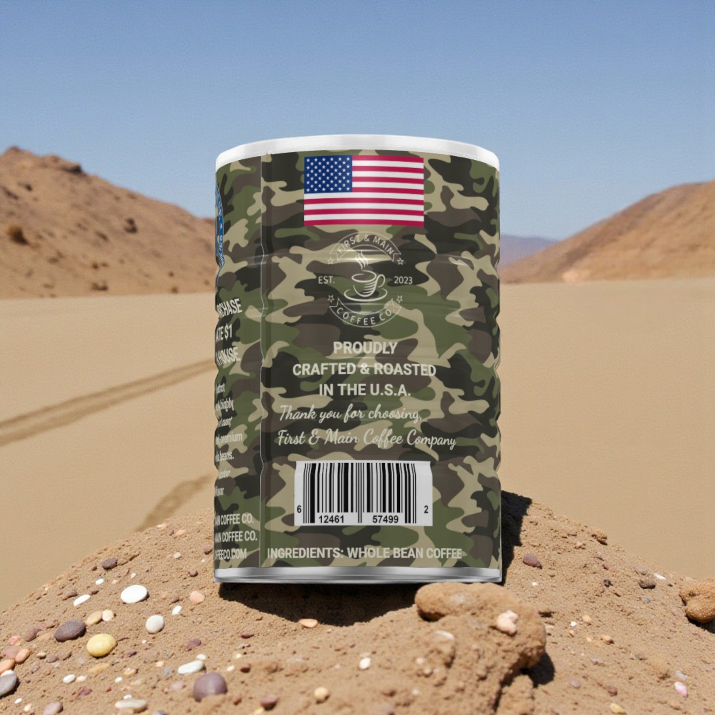 Whiskey Tango Foxtrot - Dark Roast Coffee - First & Main Coffee Co.